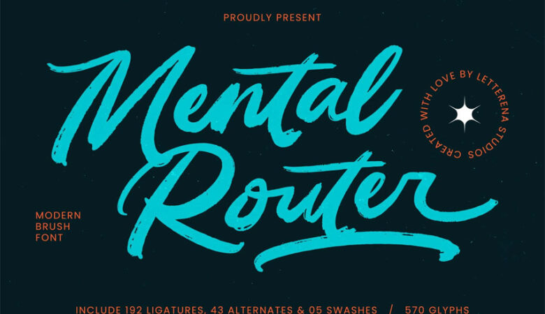 Mental Router Font