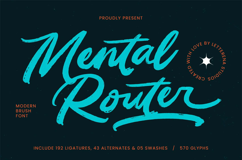 Mental Router Font