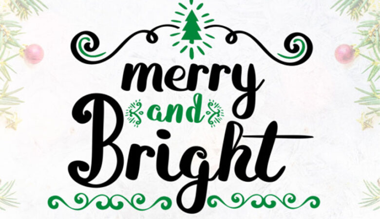Merry and Bright Font