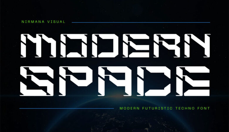Modern Space Font