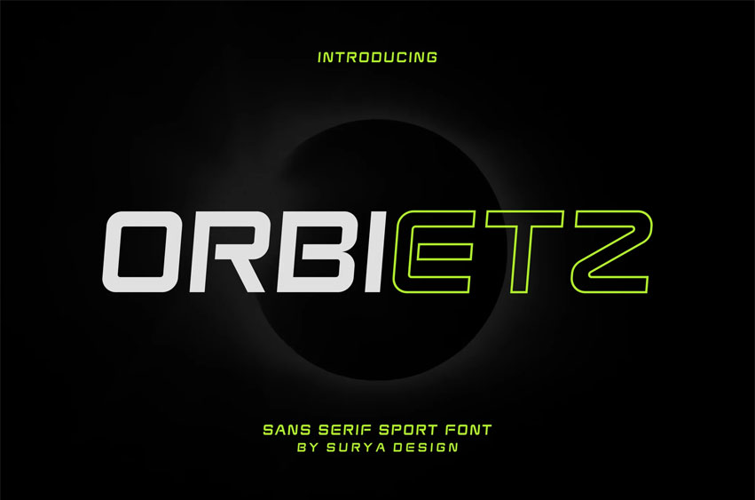 Orbietz Font