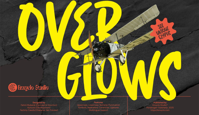 Overglows Font