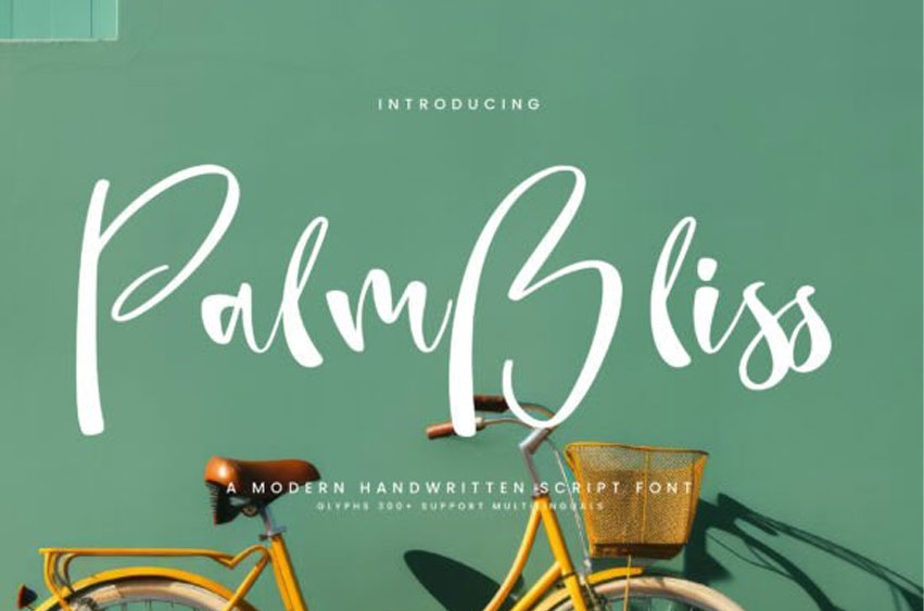 Palm Bliss Font