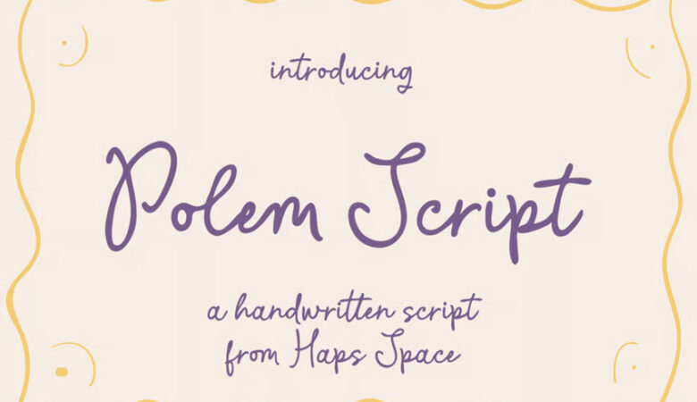 Polem Script Font