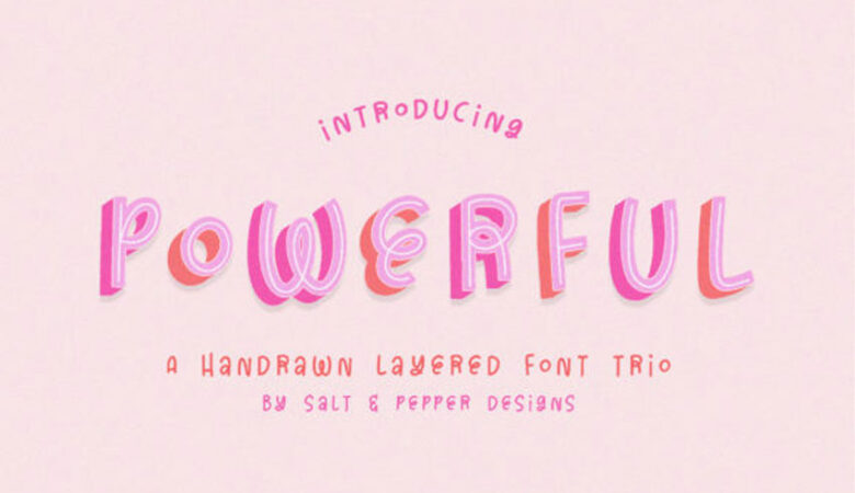 Powerful Trio Font