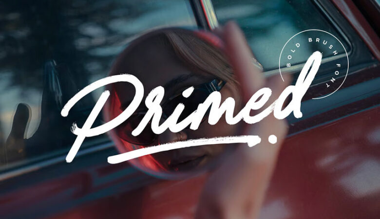 Primed Brush Font