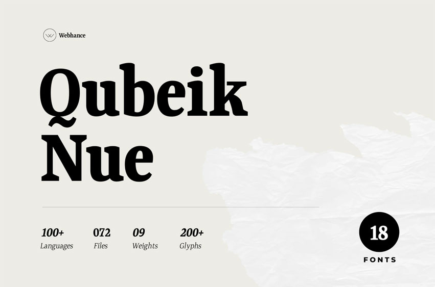 Qubeik Nue Font