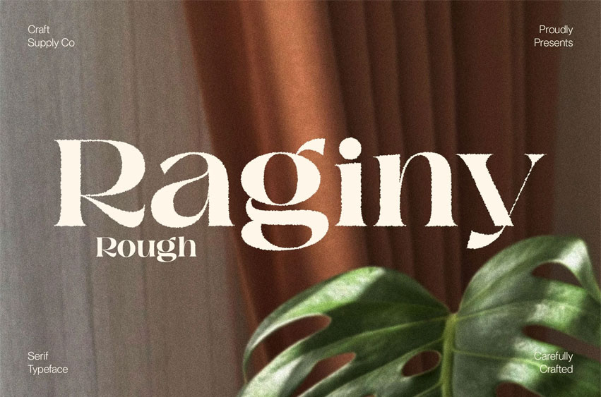 Raginy Rough Font