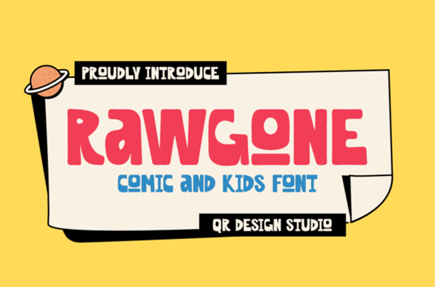 Rawgone Font