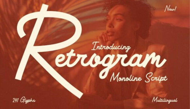 Retrogram Font