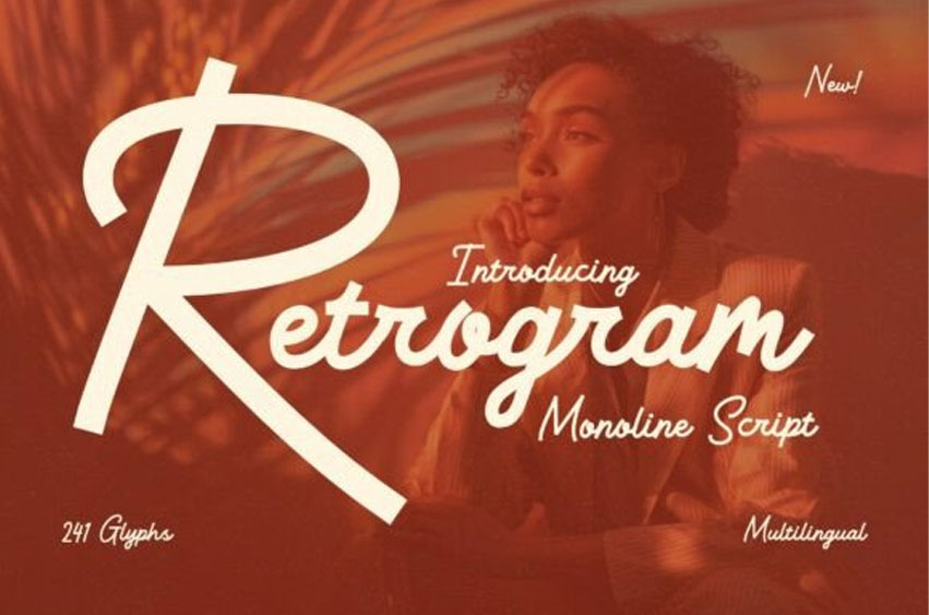 Retrogram Font