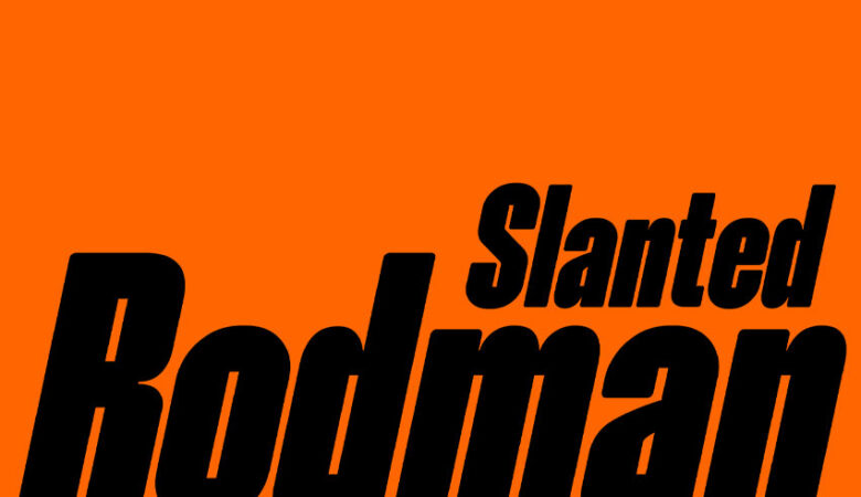 Rodman Slanted Font
