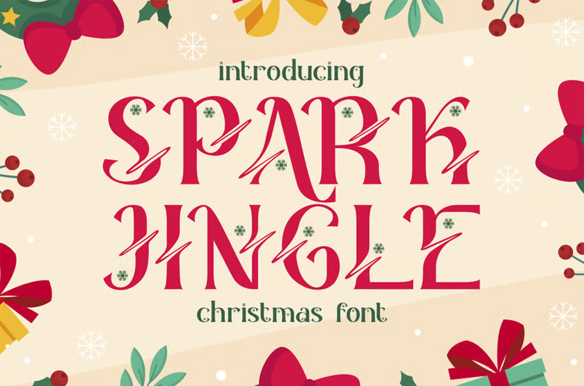 Spark Jingle Font