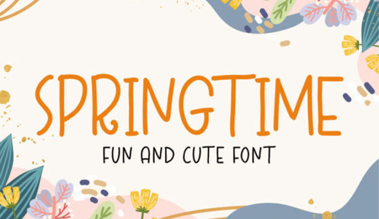 Springtime Font