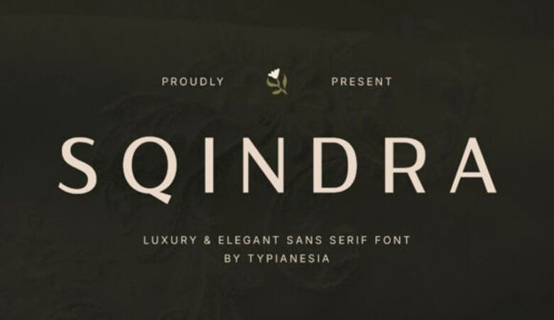 Sqindra Font