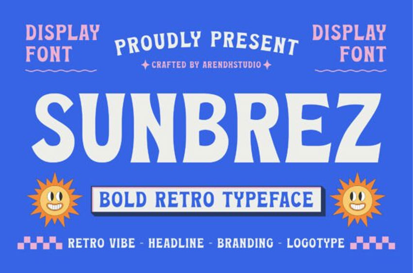 Sunbrez Font