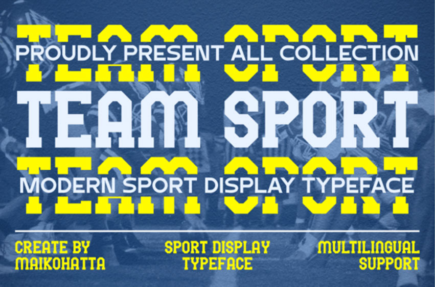 Team Sport Font