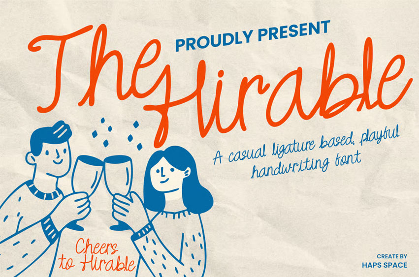 The Hirable Font