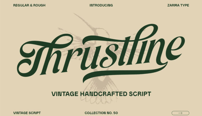Thrustline Font