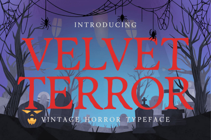 Velvet Terror Font