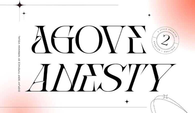 Agove Anesty Font