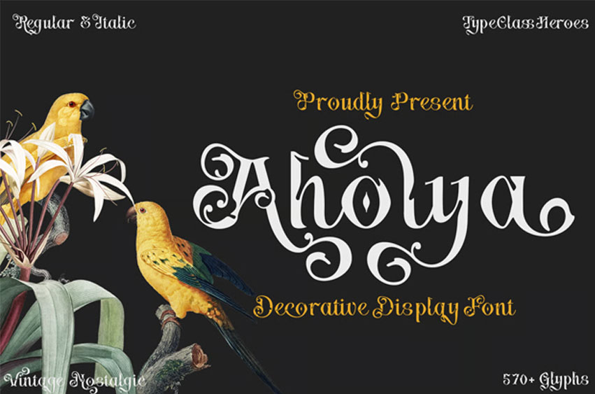 Aholya Font