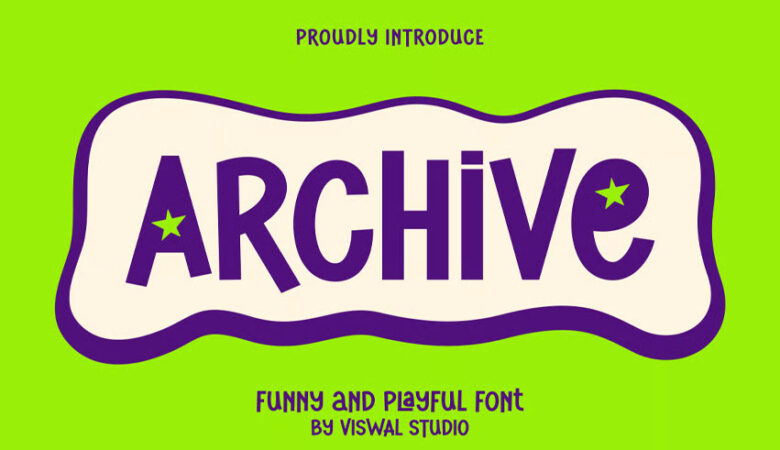 Archive Font