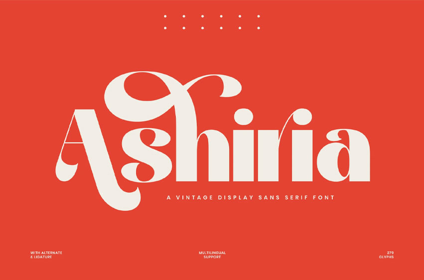 Ashiria Font