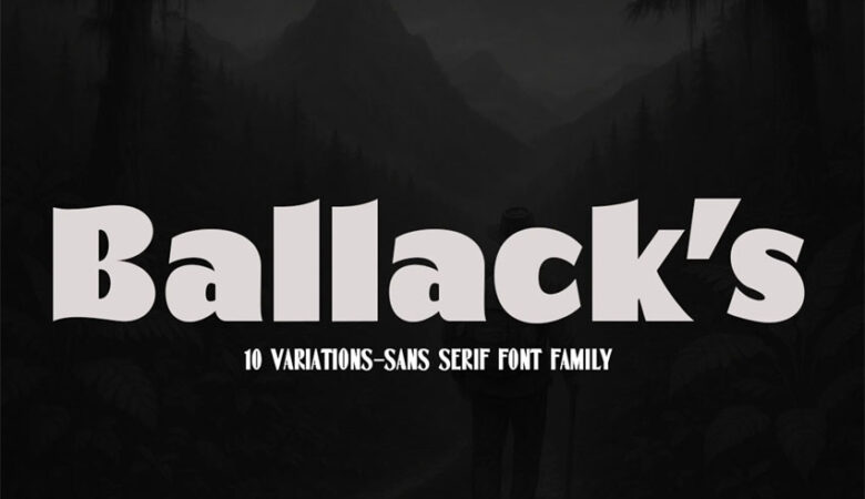 Balllack's Font