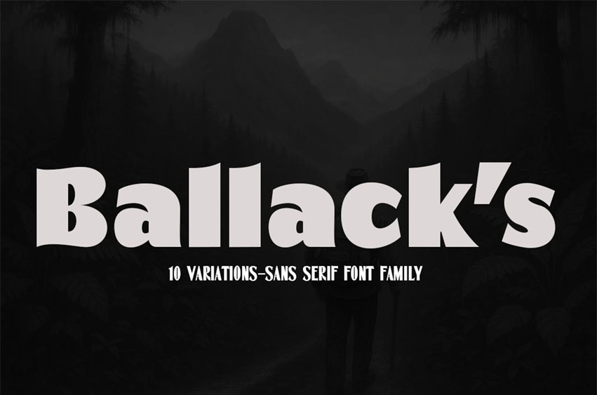Balllack's Font