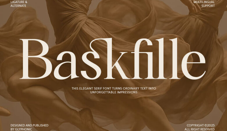 Baskfille Font