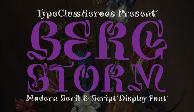 Bergstorm Font