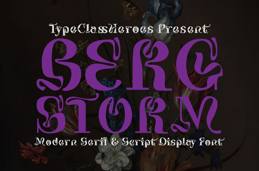 Bergstorm Font