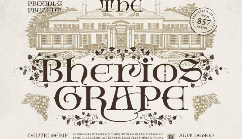 Bherios Grape Font