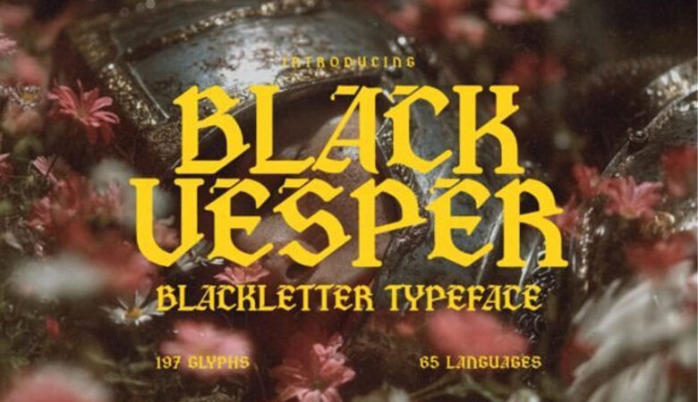 Black Vesper Font