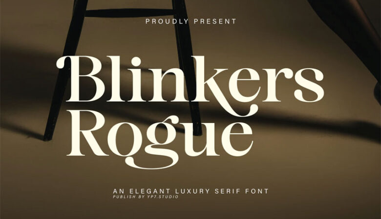 Blinkers Rogue Font