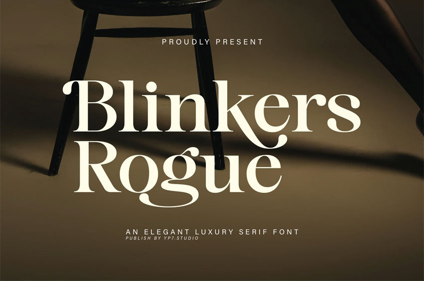 Blinkers Rogue Font