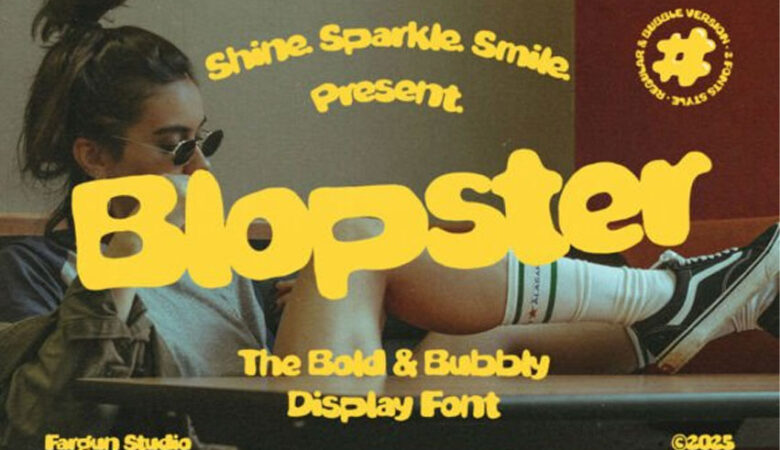 Blopster Font