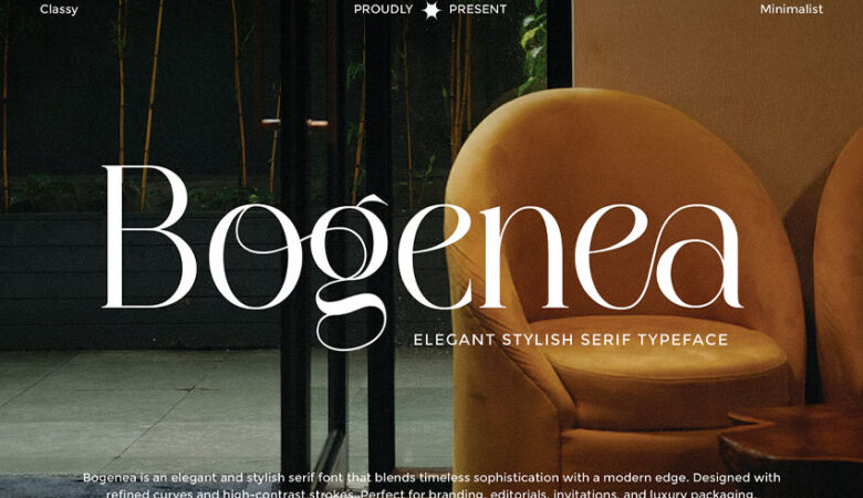Bogenea Font