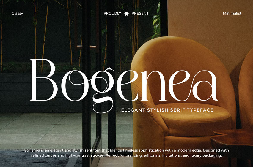 Bogenea Font