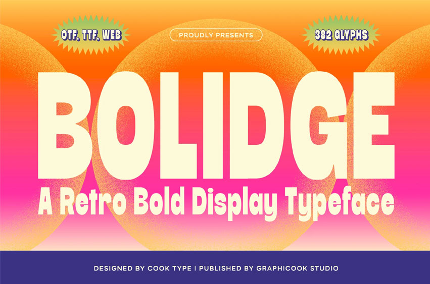 Bolidge Font