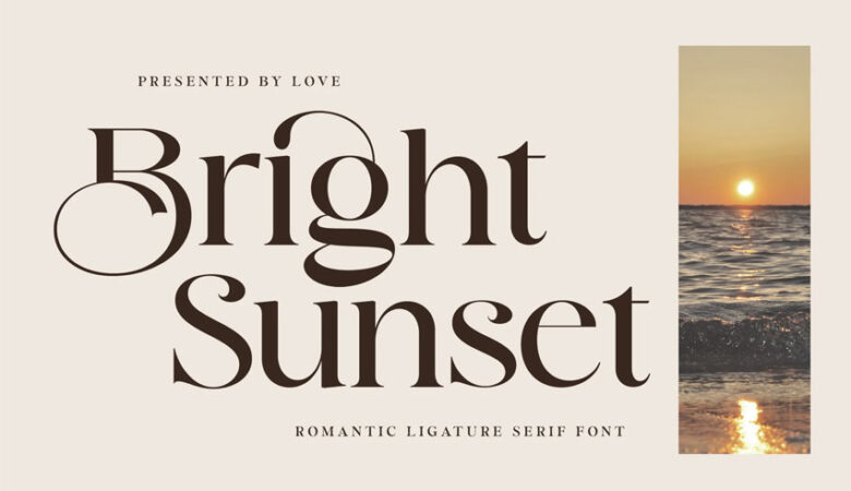 Bright Sunset Font