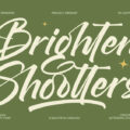 Brighten Shootters Font