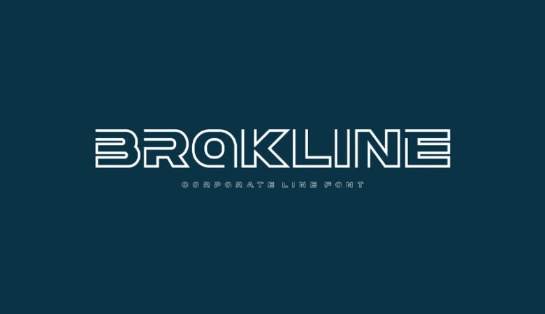 Brokline Font