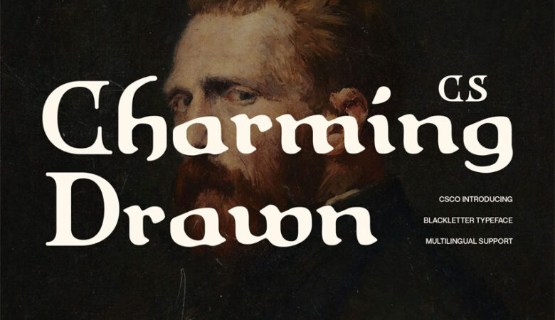 CS Charming Drawn Font