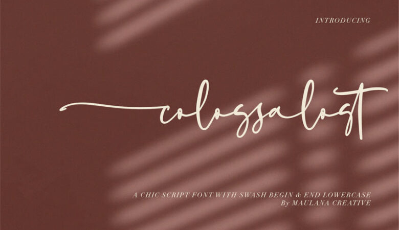 Colossalost Font