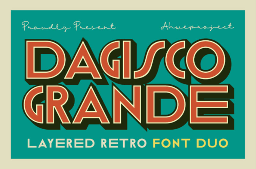 Dagisco Grande Font