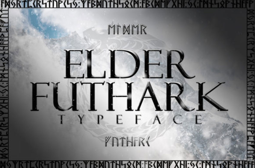 Elder Futhark Font