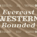 Evereast Western Rounded Font