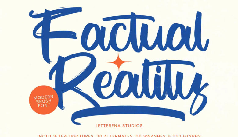 Factual Reality Font